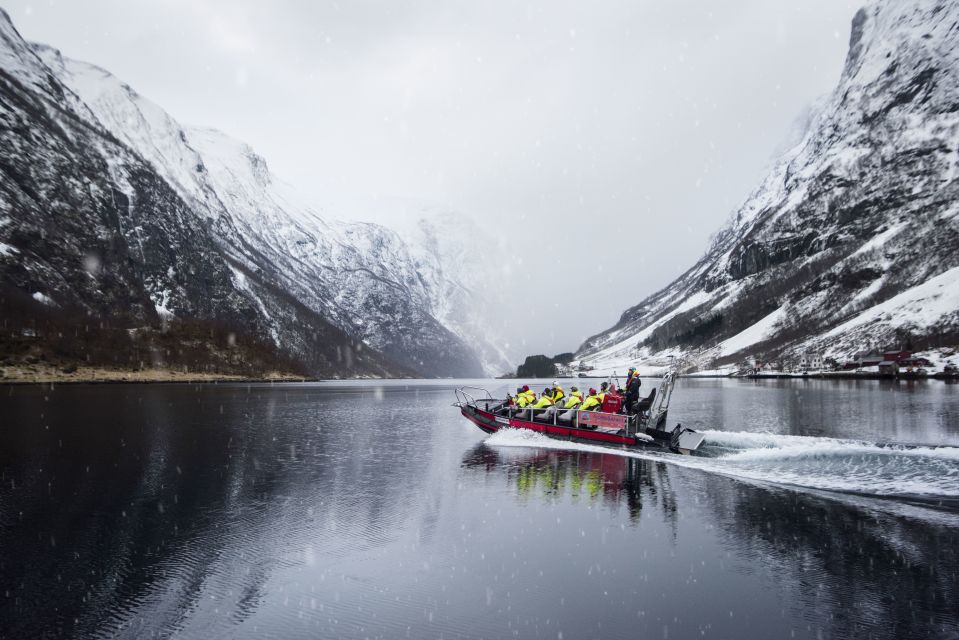 Bergen: RIB Sognefjord Safari and Flåm Railway Private Tour - Pickup and Transfers