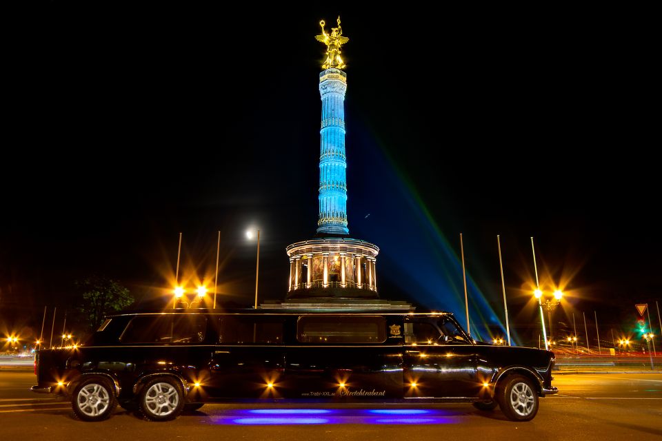 Berlin: 1.5-Hour Winter Lights Tour by Trabi Limousine - Highlights of the Tour