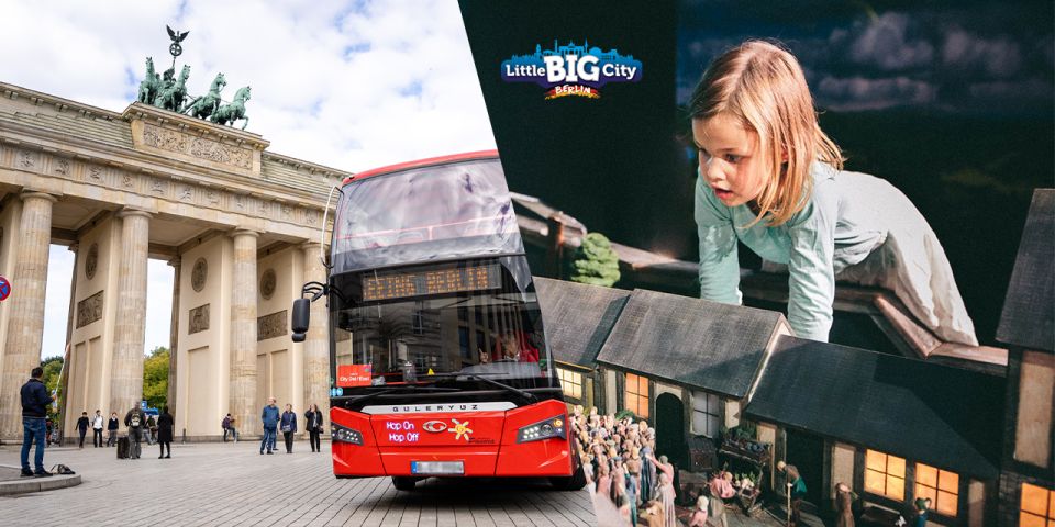 Berlin: Hop-On Hop-Off Bus & Little BIG City Berlin Ticket - Explore Little BIG Citys Exhibits