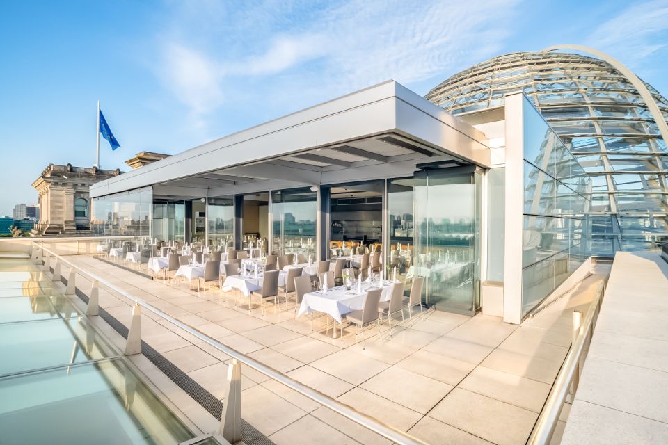 Berlin: Rooftop Aperitif at Kaefer Restaurant Reichstag - Inclusions