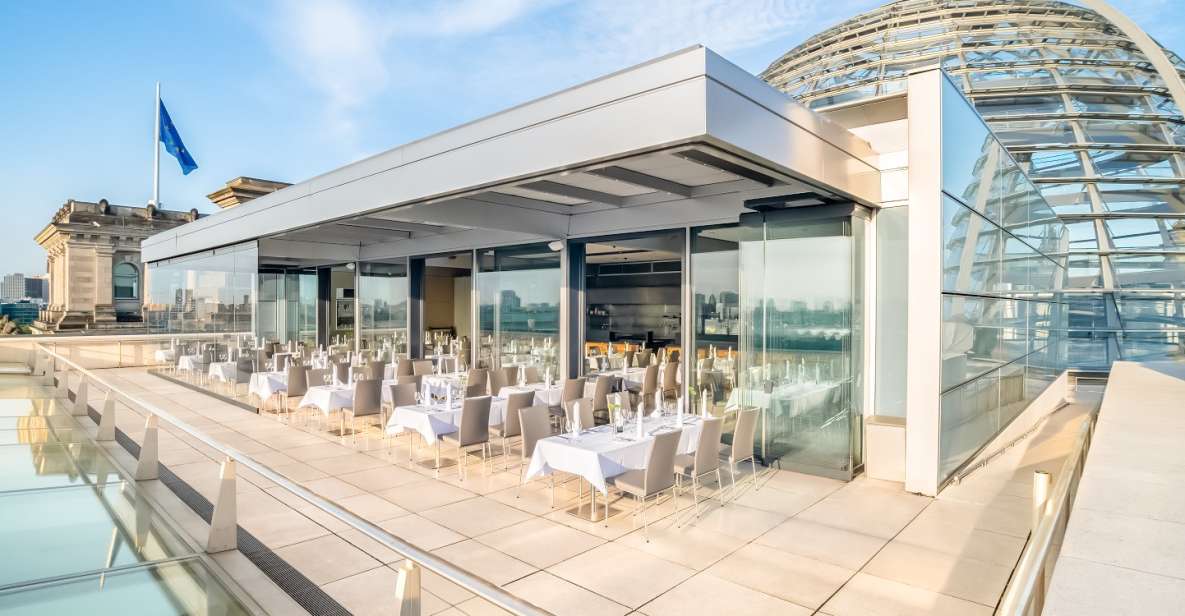 Berlin: Rooftop Lunch at the Reichstag's Käfer Restaurant - Itinerary and Inclusions