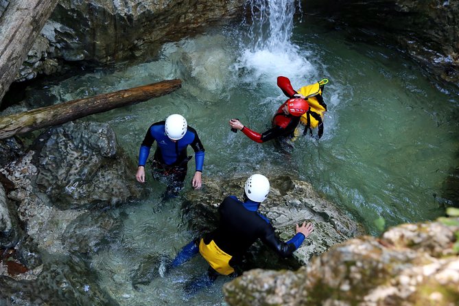 Bled and Bohinj Valley Canyoning Adventure With Hotel Pickup - Meeting Point