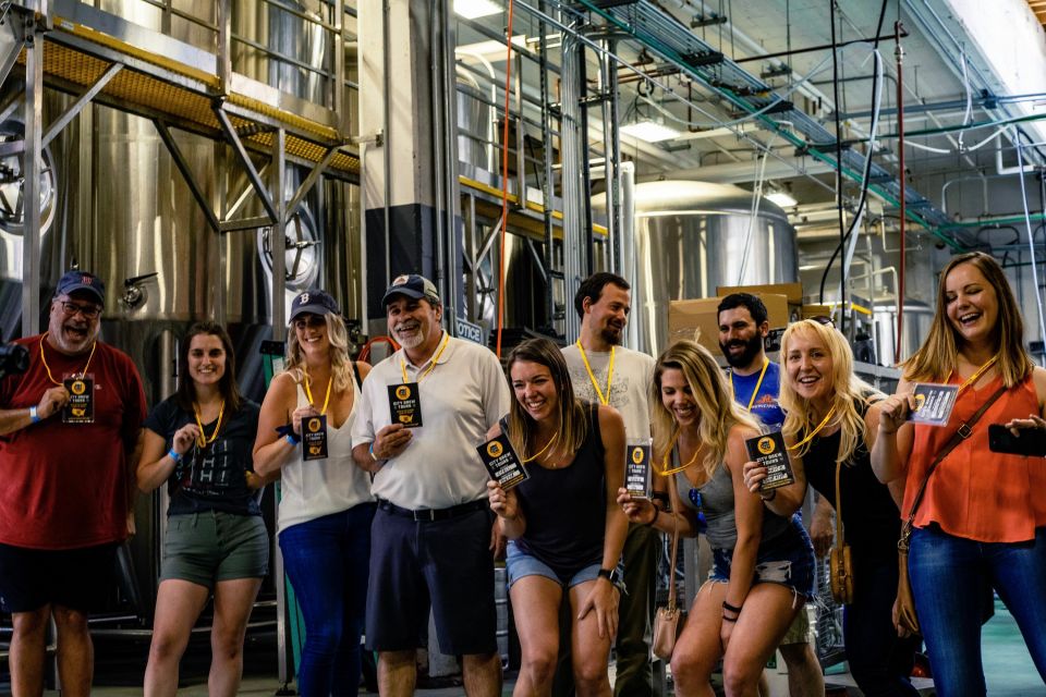 Boston: Guided Craft Brewery Tour With a Snack - Pricing and Booking