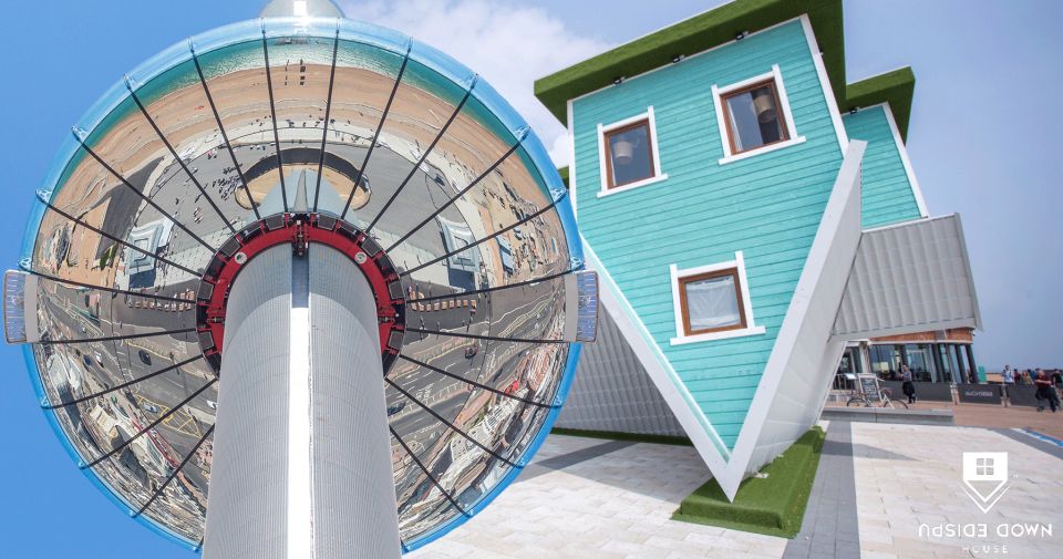 Brighton: I360 and Upside Down House Explorer Pass - Experiencing Upside Down House