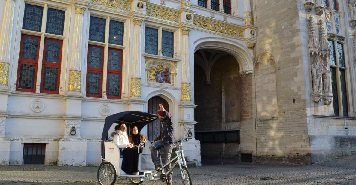 Bruges: Private Guided Tour by Pedicab - Tour Highlights