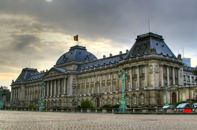 Brussels Highlights Walking and Bus Tour W/ Waffle - Admiring Art Nouveau Architecture