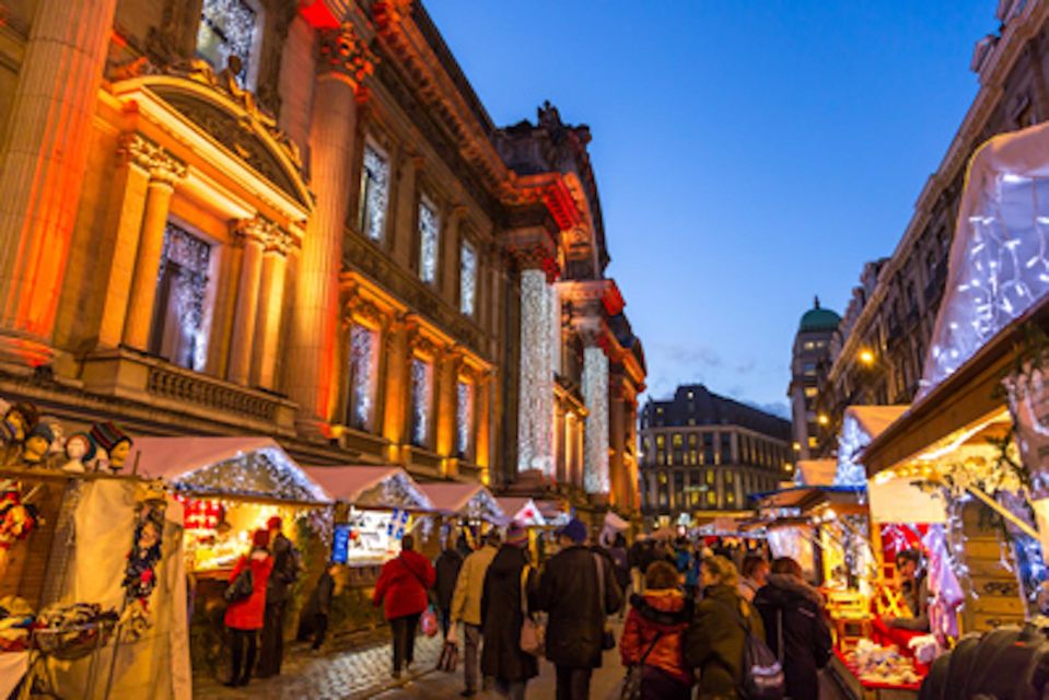 Brussels: Open Top Christmas Lights Tootbus Tour - Experience Highlights