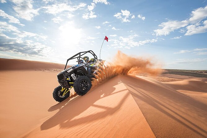 Buggy Self-drive In Red Desert - Convoy Dune Buggy Driving