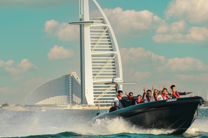 Burj Al Arab 100 Minute Boat Tour - Meeting and Pickup