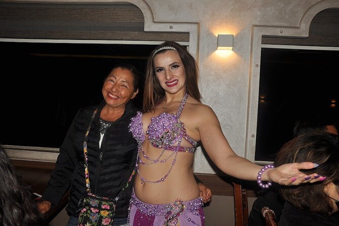 Cairo Nile River Night Dinner Cruise With Belly Dancer and Dinner - Inclusions and Amenities