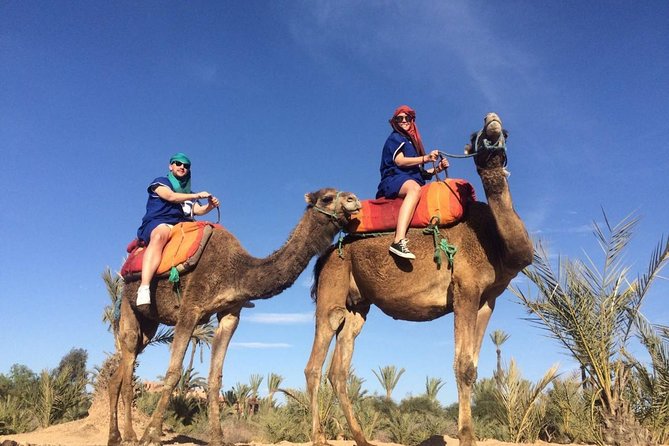 Camel Ride in the Palmeraie of Marrakech - Traditional Outfit for Sun Protection