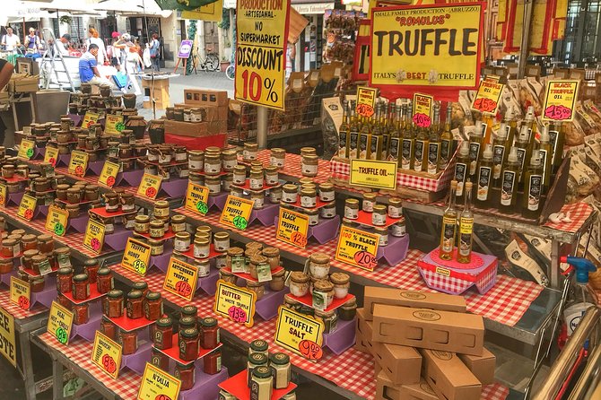 Campo De' Fiori Market and Trevi Fountain Food and Wine Tour in Rome - Explore Campo De Fiori Market