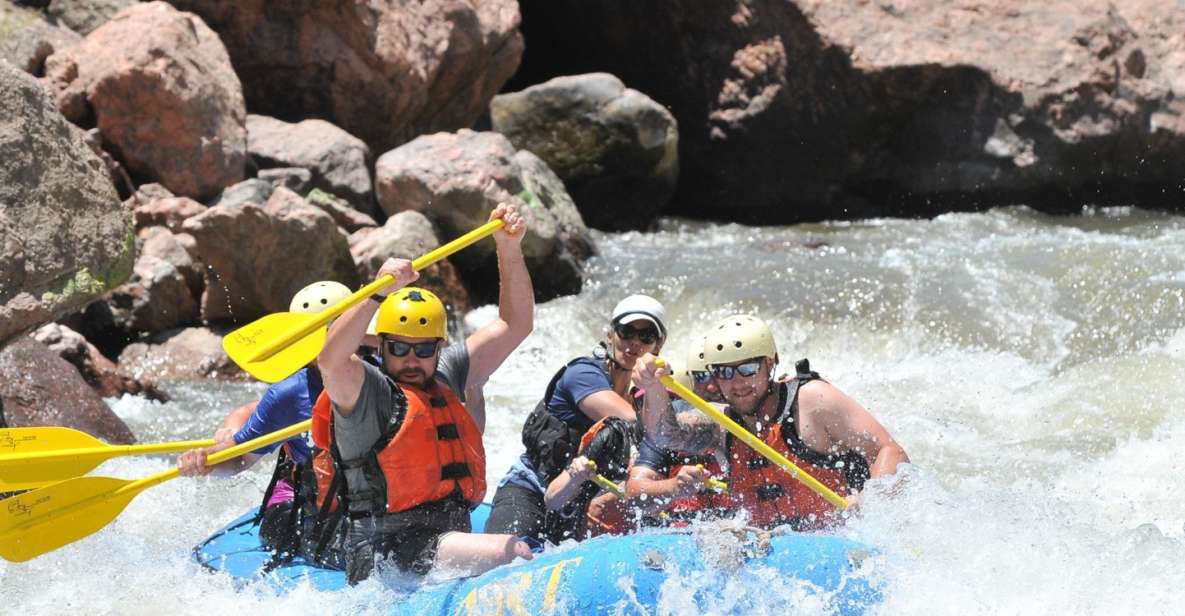 Canon City: Half-Day Royal Gorge Whitewater Rafting Tour - Whitewater Thrills