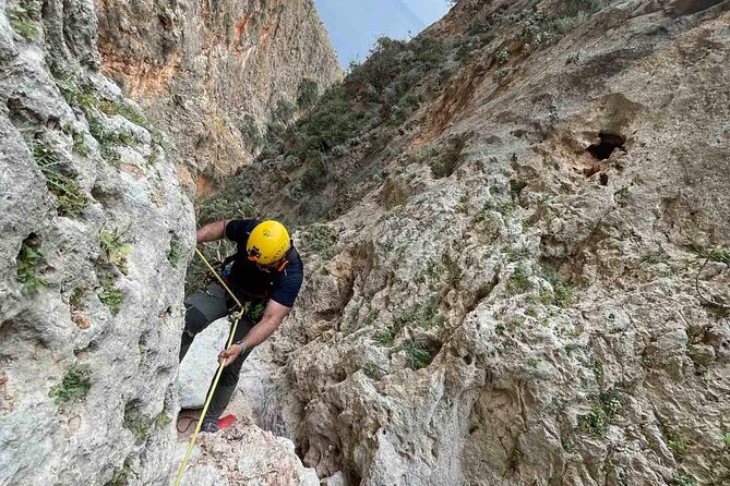 Canyoning in Seitan Limani - Included Gear and Guides