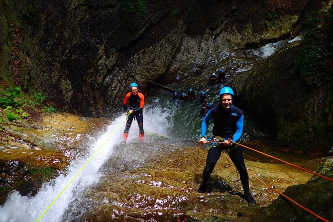 Canyoning Sensation of Angon on the Shores of Lake Annecy - Angon Canyons Alluring Highlights