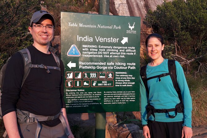 Cape Town: India Venster Half-Day Hike on Table Mountain - Meeting Location and Pickup Details