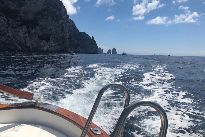 Capri Private Boat Tour From Capri (3 Hours) - Exclusions