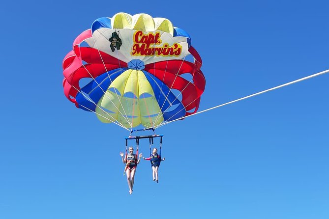 Capt Marvin Watersports / Parasail - Public Tour - Booking Information