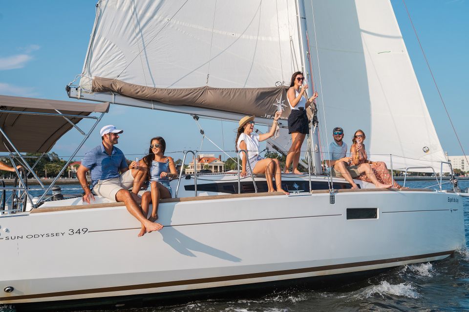 Charleston: Private Daytime or Sunset BYOB Sailing Charter - Cruise Itinerary