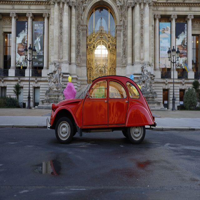 Château De Fontainebleau 2cv - Riding in a Citroën 2CV