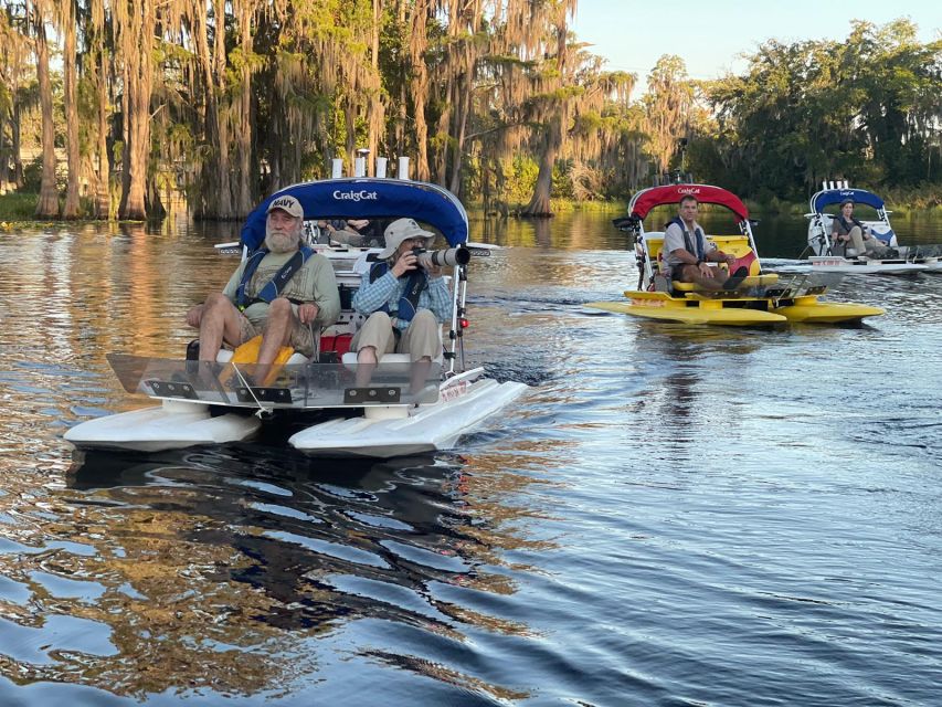 Clermont: Chain of Lakes Self-Driving Catboat Tour - Experience Highlights