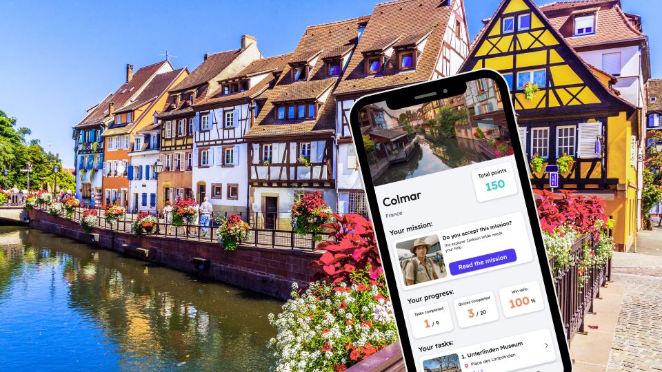 Colmar: City Exploration Game and Tour on Your Phone - Exploring Colmar