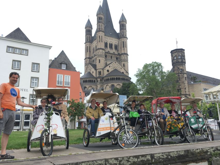 Cologne: Private Rickshaw Tour - Highlights of the Tour