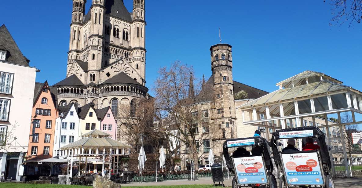 Cologne: Rickshaw Sightseeing Tour - Strolling Along the Rhine Riverfront