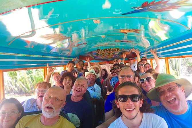 Colorful Beach Bus Sightseeing Tour of Aruba - Included Amenities