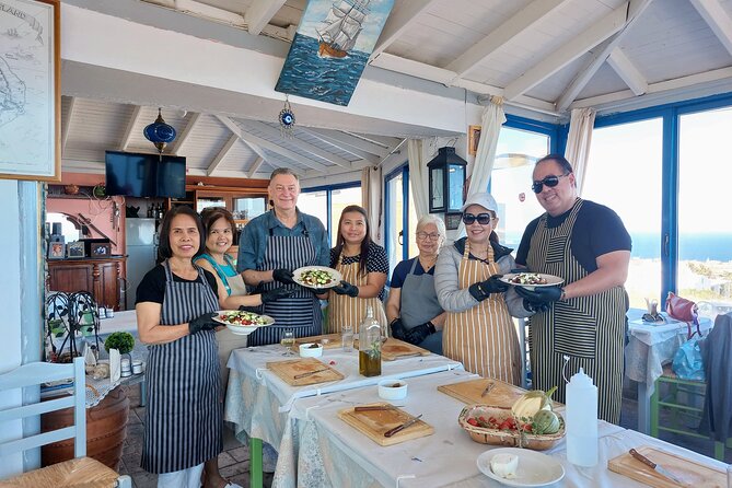 Cooking Class and Wine Tasting in Santorini - Starter Menu