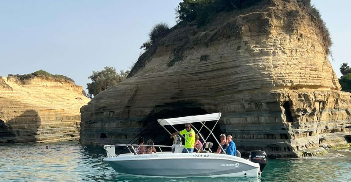 Corfu: Private Boat Trip With Skipper - Canal Damour Exploration