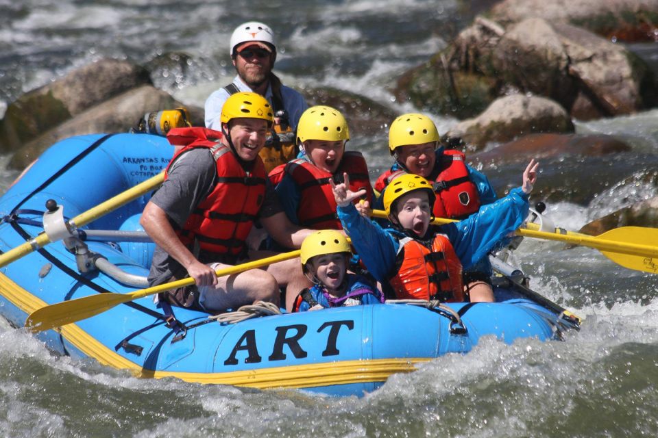 Cotopaxi: Cottonwood Gentle Whitewater Rafting Tour - Itinerary and Logistics