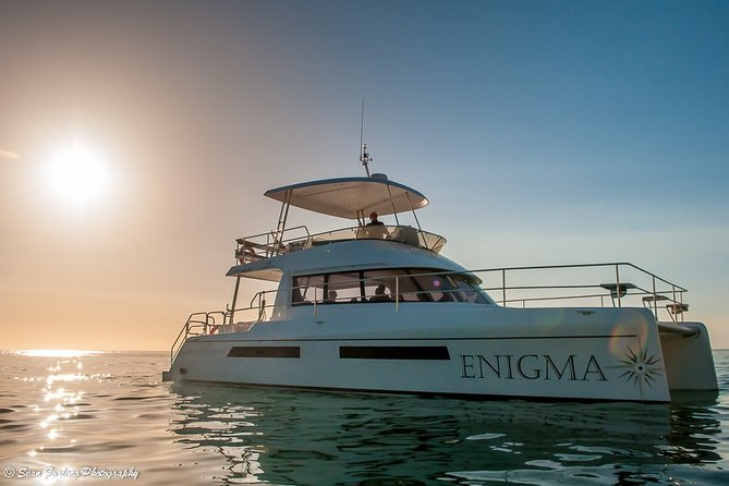 Cruise and Dine Dinner / Cape Town: Sunset Champagne Cruise and 3-Course Dinner - Catamaran Features and Onboard Experience