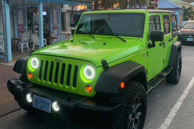 Custom Jeep Rental in St Maarten - Pickup and Drop-off Locations