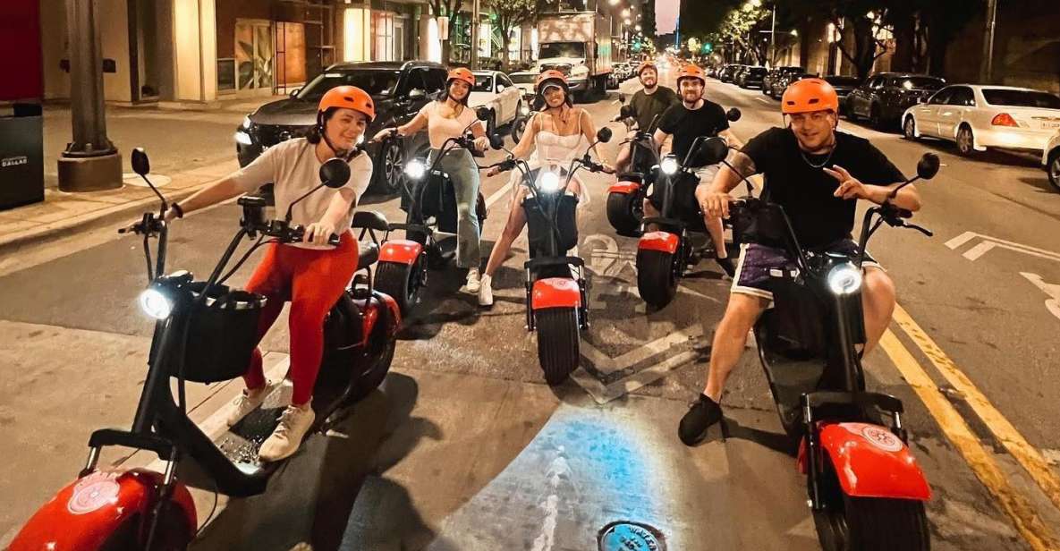 Dallas: Sunset Fat Tire E-Scooter Guided Tour - Pricing and Reservations