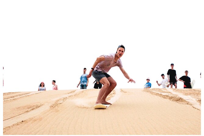 Desert Safari, Camel Ride, Sand Boarding, Inland Sea Visit COMBO - Camel Ride and Sand Boarding