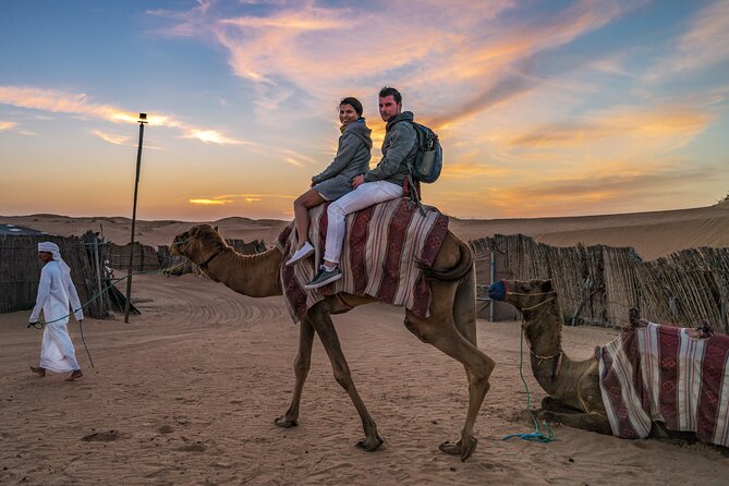 Desert Safari- Red Dune Jeep Safari - Sandboarding and Camel Rides