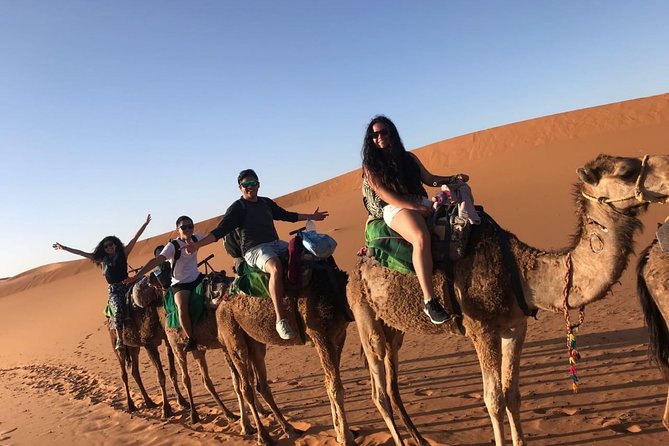 Desert Trips From Marrakech to Merzouga Sand Dunes and Camel Ride 3 Days - Todra and Dades Gorges