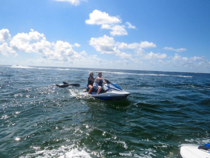 Destin: Crab Island Dolphin Watching Jet Ski Tour - Jet Ski Adventure