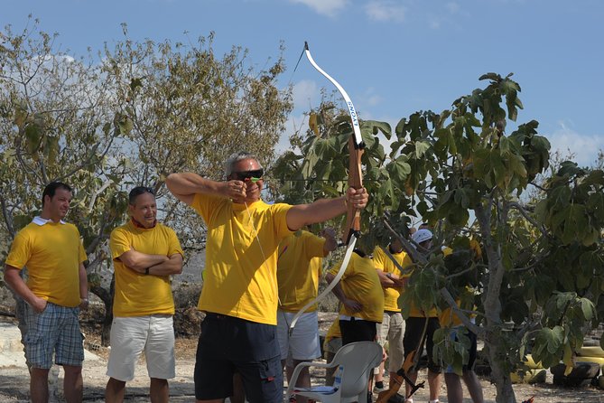 Double Trouble Adventure in Limassol - Archery Lesson and Practice