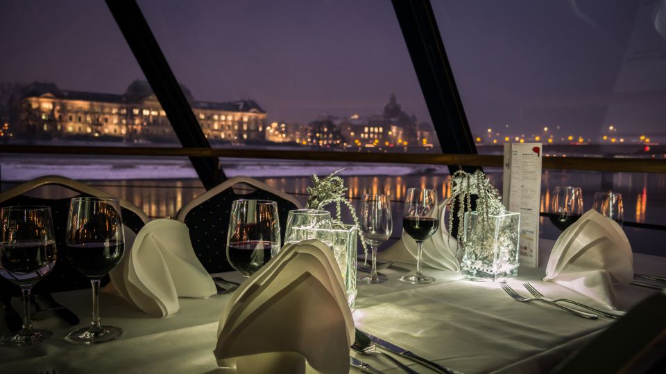 Dresden: Evening River Cruise With Dinner - Cruise Duration and Schedule