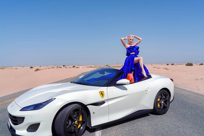 Dubai Desert Flying Dress Photoshoot - Location and Meeting Point