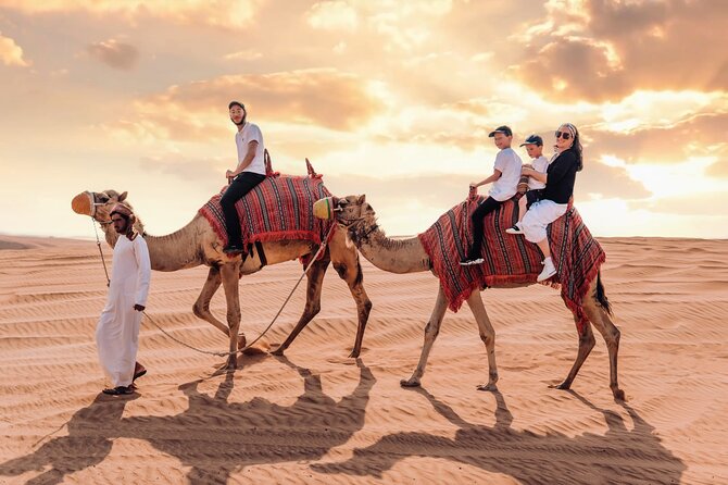 Dubai Desert Safari, BBQ, Live Shows, Camel, Sandboard (7-Hours) - Exhilarating Desert Activities