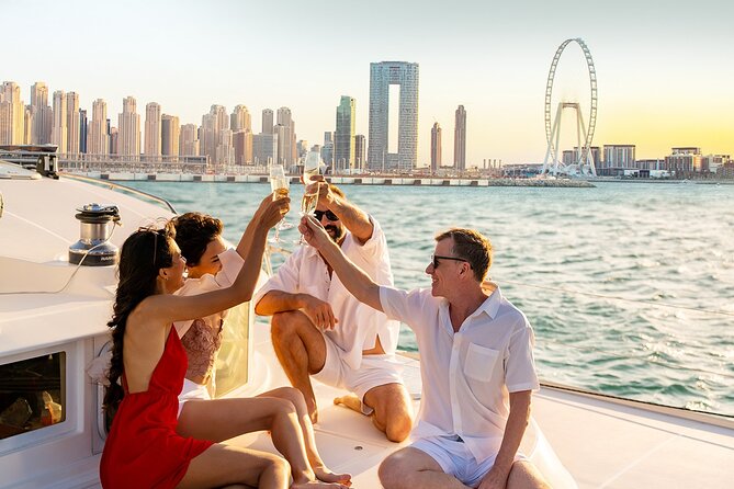 Dubai Marina Sunset Yacht Tour With Alcoholic Drinks - Inclusions