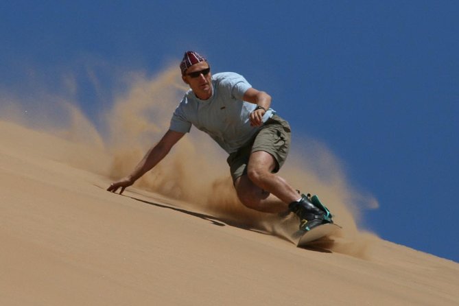 Dubai: Morning Desert Safari With Camel Ride and Sand Boarding - Dune Bashing Adventure