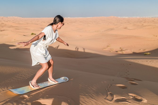 Dubai Red Dune Desert Safari, Camels, Sandboarding & BBQ Options - Dune Bashing