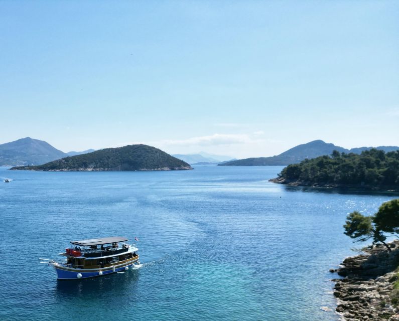 Dubrovnik: Elaphite Islands Cruise With Lunch and Drinks - Itinerary Highlights