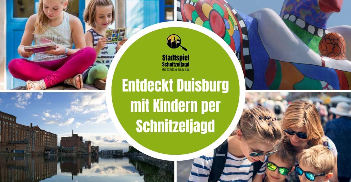 Duisburg: Scavenger Hunt for Children - Puzzles and Directions