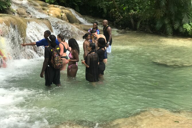 Dunns River Falls and Bluehole Private Tour - Exploring the Blue Hole