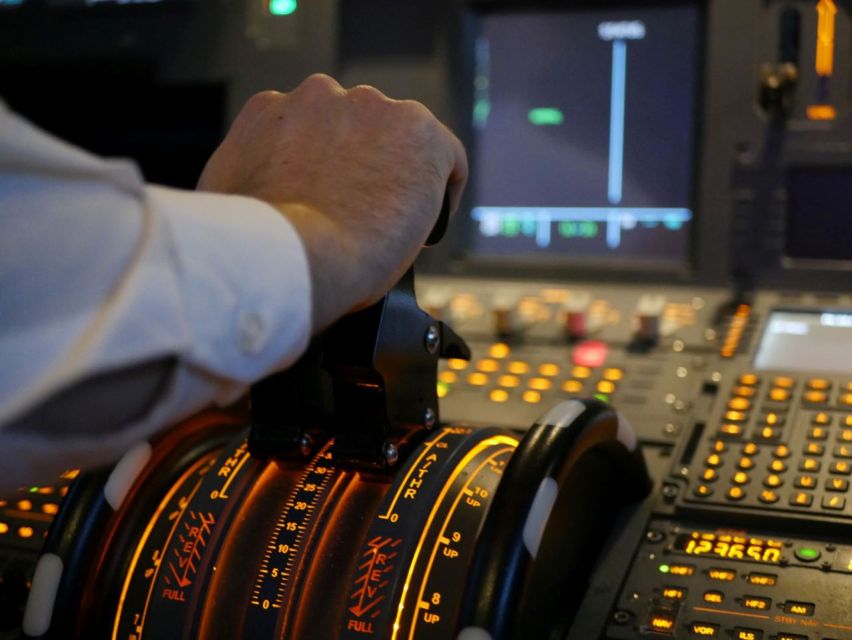 Dusseldorf: 1-Hour Airbus A320 Flight Simulator Private Tour - Entering the Cockpit